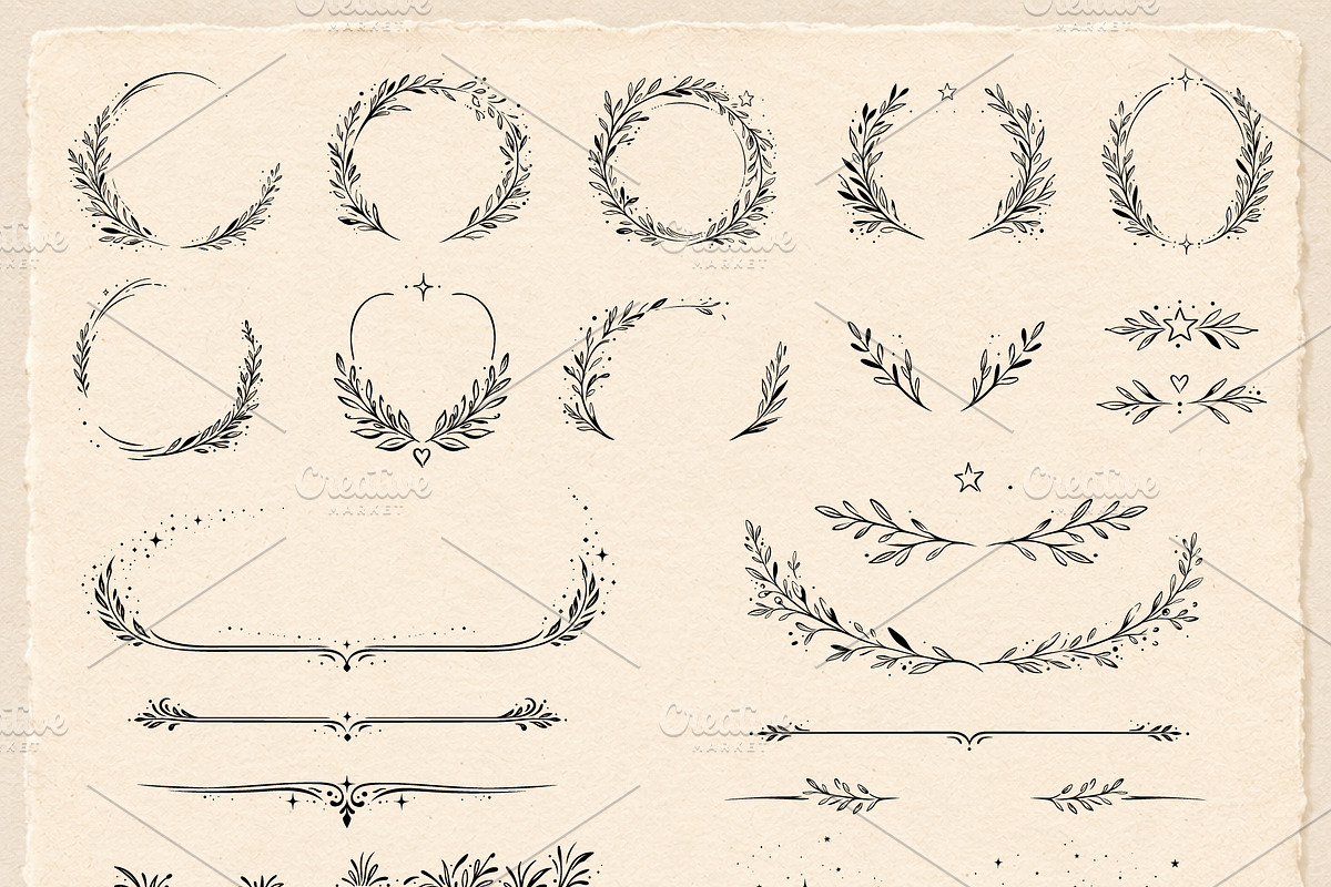 Wild Tiger & Leaves Botanical Vector, an Object Illustration by Christine Krahl (Photo 15 of 17)