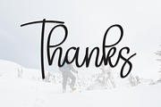 Wandering Winter | Script Font, a Handwritten Font by Scratchones (Thumbnail 8 of 8)
