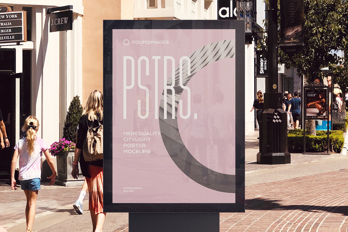 Poster outdoor indoor mockup bundle, an Advertising Mockup by FoundImages (Photo 13 of 64)