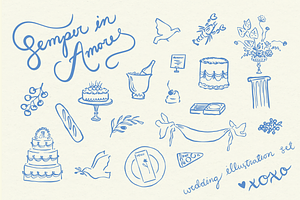 Semper in Amore - Wedding Icons, an Icon by Jordyn Grace Design