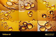 Yellow oil. 48 images, a Healthcare Illustration by Handmadefont (Thumbnail 9 of 12)