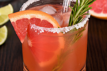 Cocktail Pink Paloma, a Food & Drink Photo by Apolonia
