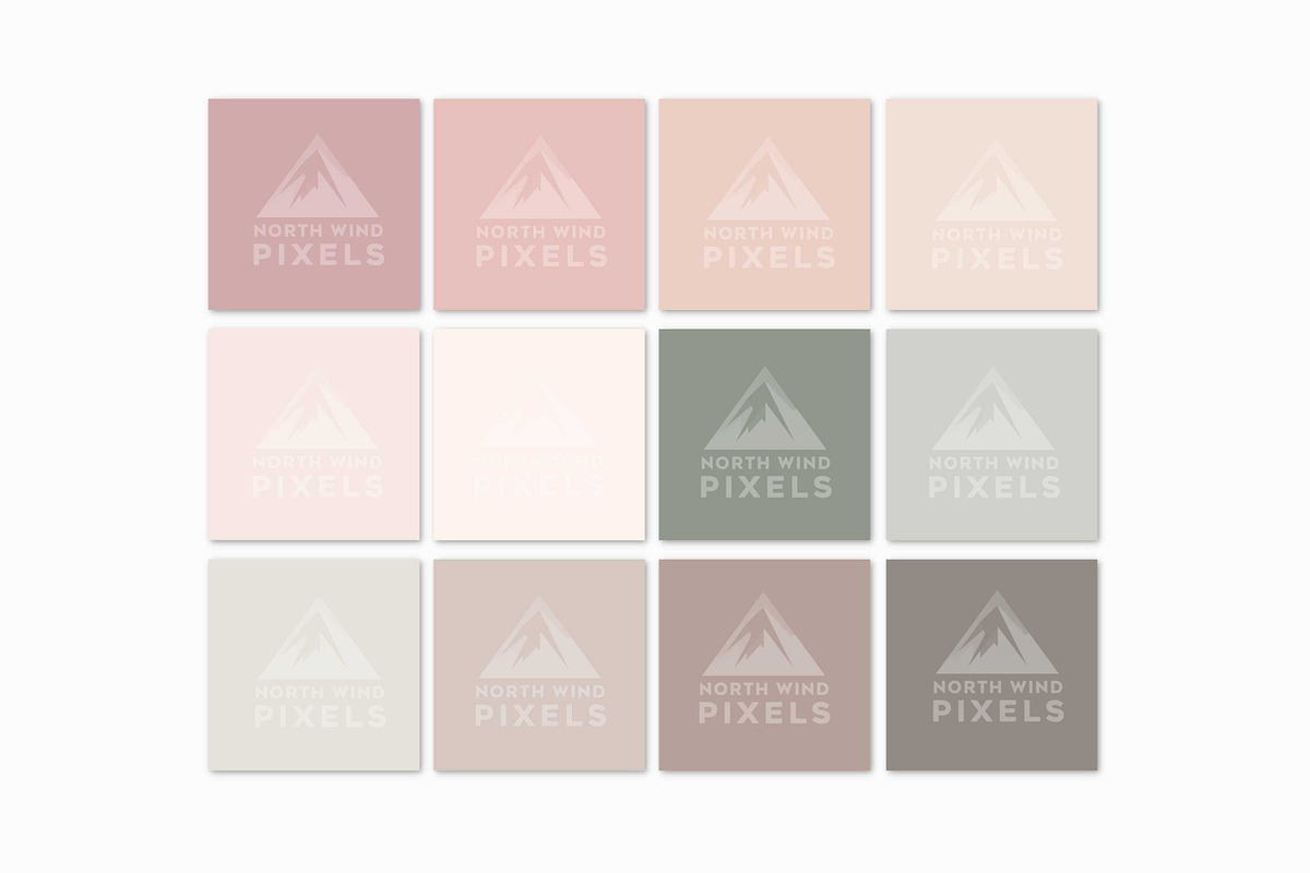12 Modern Feminine Digital Papers, a Background Graphic by NorthWindPixels (Photo 2 of 4)