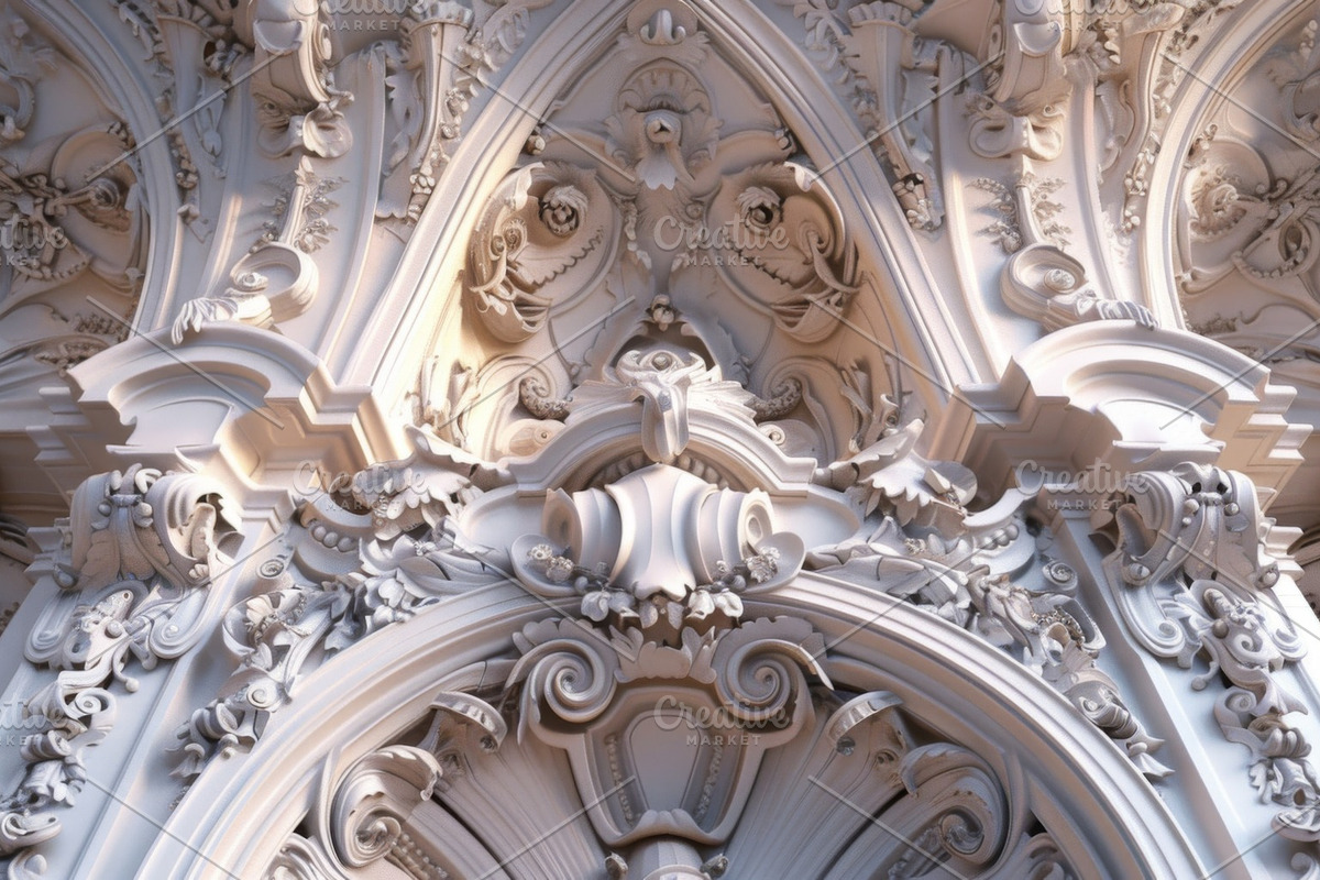 62 Rococo patterns, an Architecture Photo by Handmadefont (Photo 26 of 65)