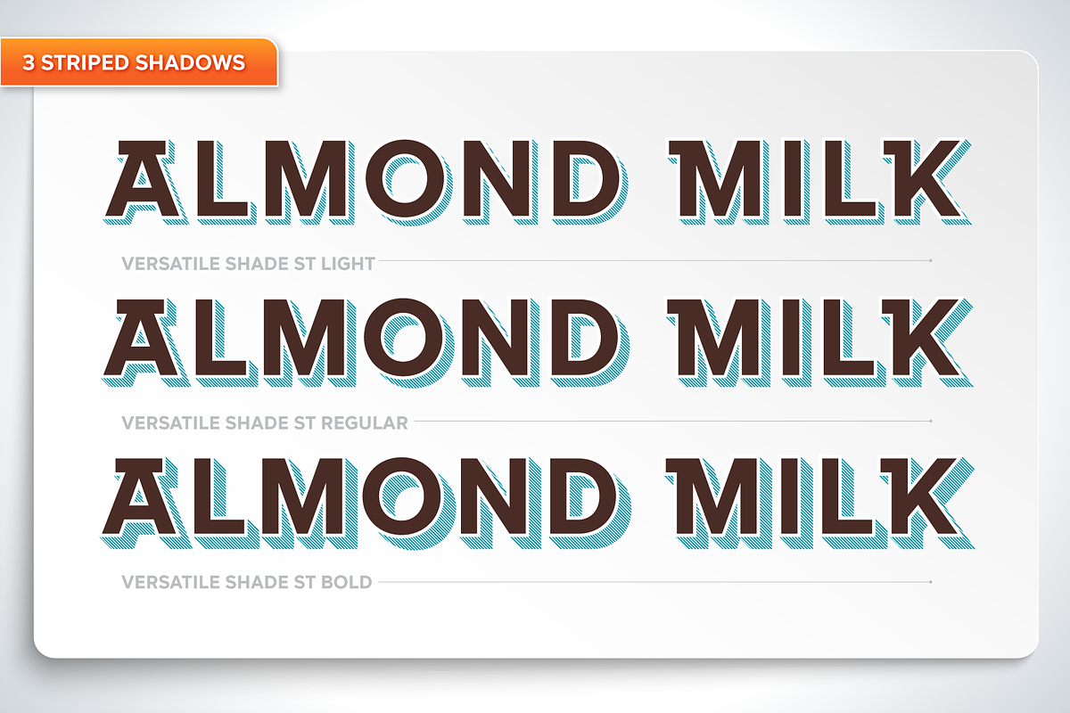 Versatile EP: 9 fonts, a Sans Serif Font by Borges Lettering (Photo 10 of 16)