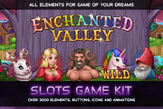 Enchanted Valley Slots game KIT, an Illustration by Saranai Store (Thumbnail 1 of 10)