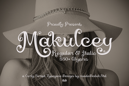 Makulcey Script Font