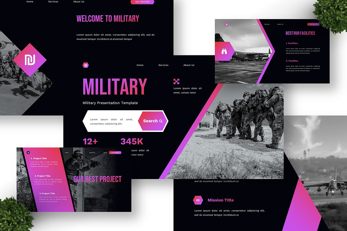 Military - Military Powerpoint preview 3