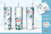 Chamomile Tumbler sublimation design, a Graphic by Maycat_store (Thumbnail 4 of 6)