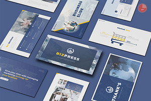 Modern Business PowerPoint, a Presentation Template by Pixslides