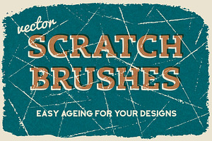 Vector Scratch Brushes