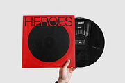 Album Cover Mockup, a Mockup by Thunder Studio (Thumbnail 2 of 2)
