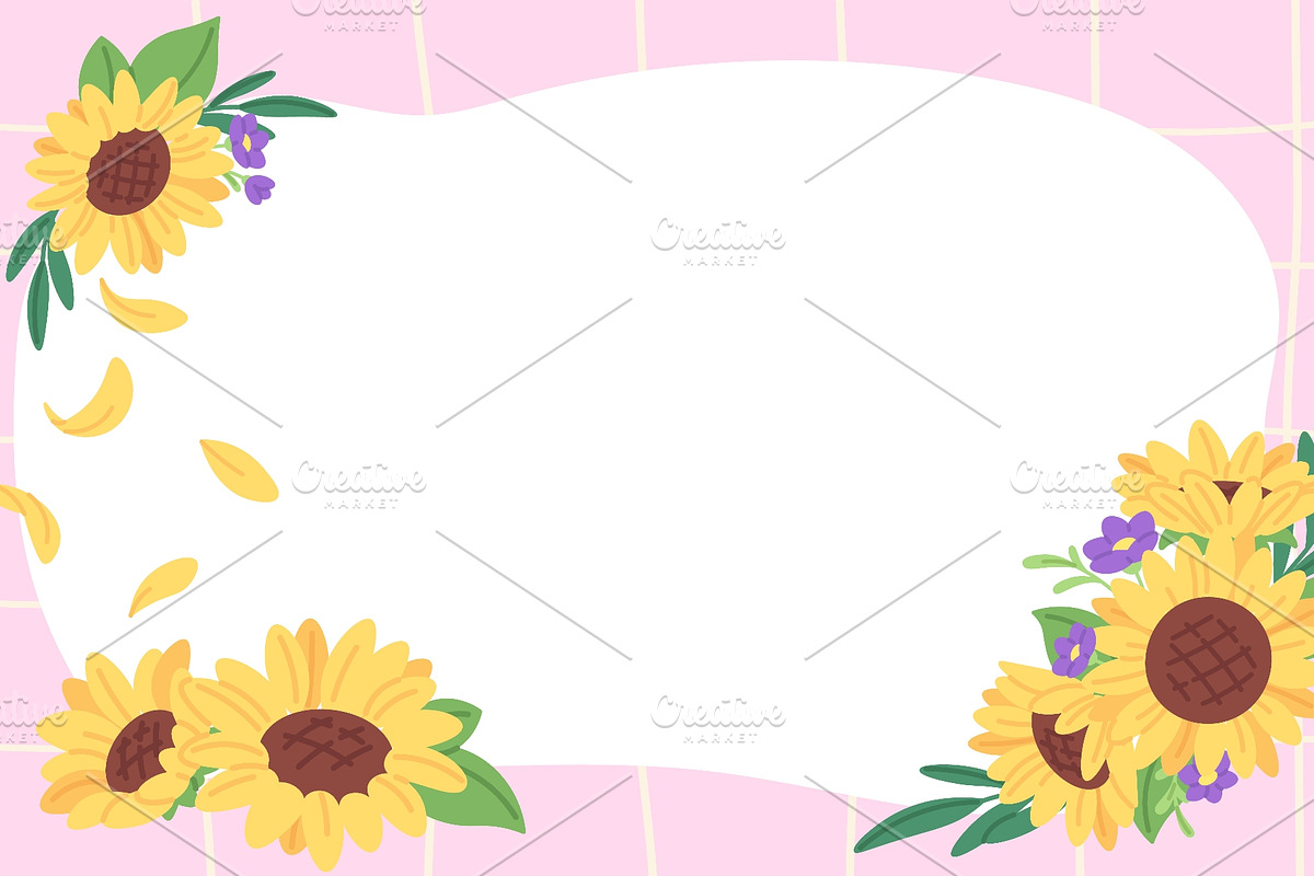 Decorative banner template with, a Background Graphic by LadadikArt (Photo 2 of 3)