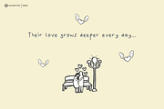 Eulogia - Handwriting Fonts, a Script Font by dexsarharryfonts (Thumbnail 4 of 9)