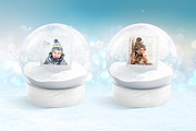 Snow Globe Animated Mockup, a Product Mockup by rebrandy (Thumbnail 5 of 11)