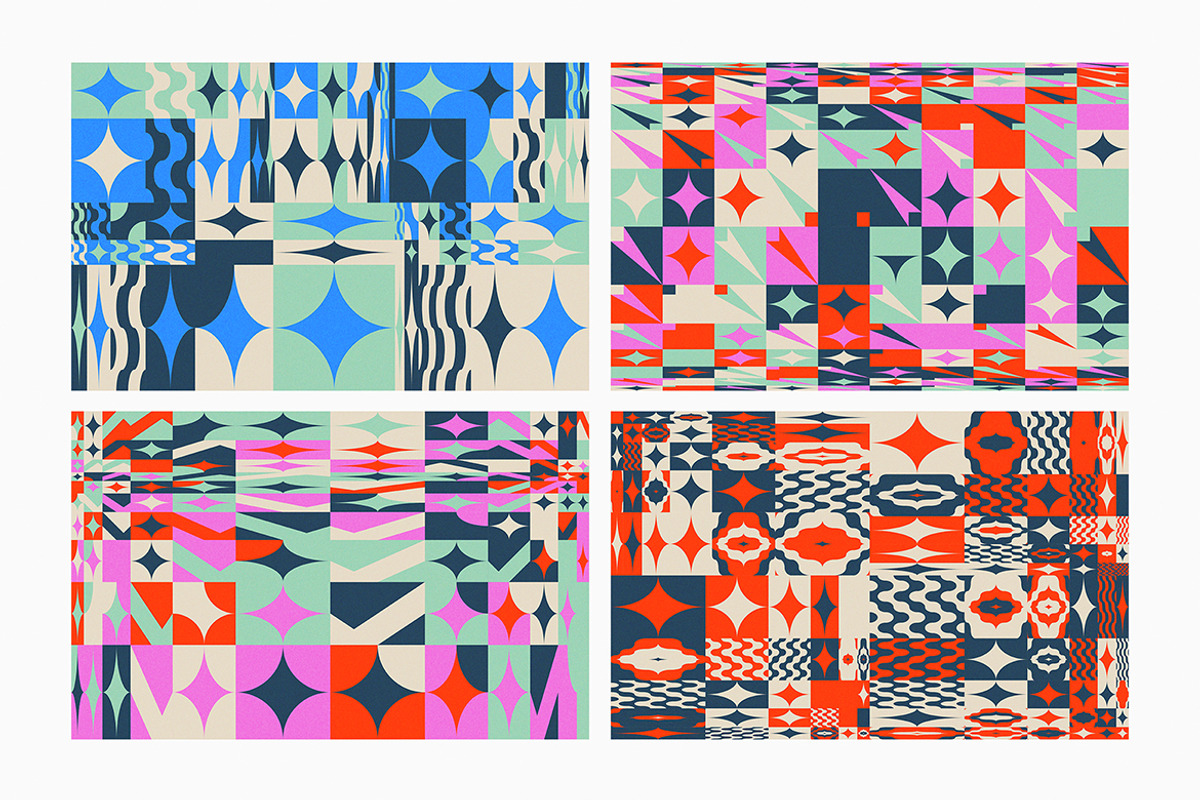 Geometric Vector Backgrounds V04, a Background Graphic by dvtchk (Photo 5 of 6)