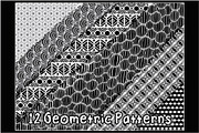 Hand Drawn Pattern Digital Brush Set, a Brush Add-On by Willow & Wheat (Thumbnail 4 of 4)
