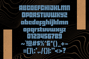 Kelspin - Blocky Experimental Fonts, a Sans Serif Font by Konstantine Studio (Thumbnail 4 of 4)