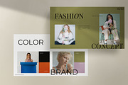 Femmes -Fashion Portfolio Powerpoint, a Presentation Template by Dirtytemp Studio (Thumbnail 6 of 11)