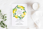 Watercolor Lemons Clipart, an Illustration by YuliyaArtGarden (Thumbnail 5 of 6)