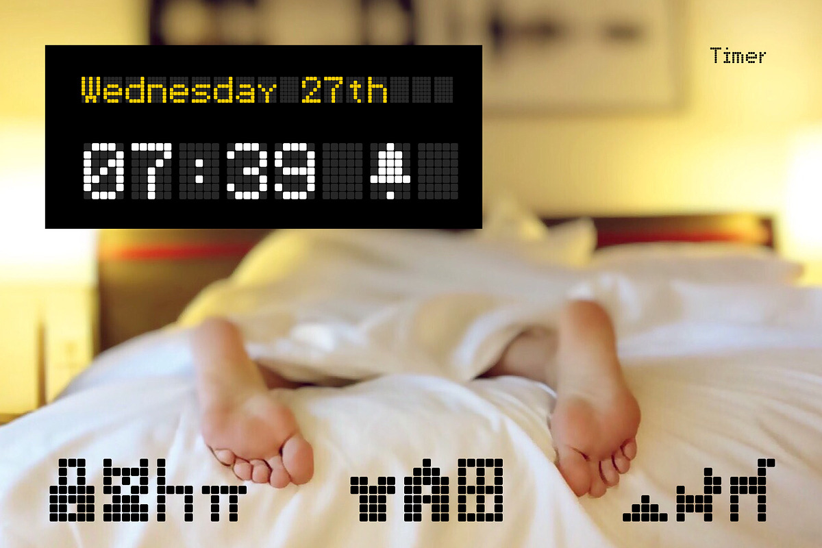 Ruled By Bytes Typeface preview 4