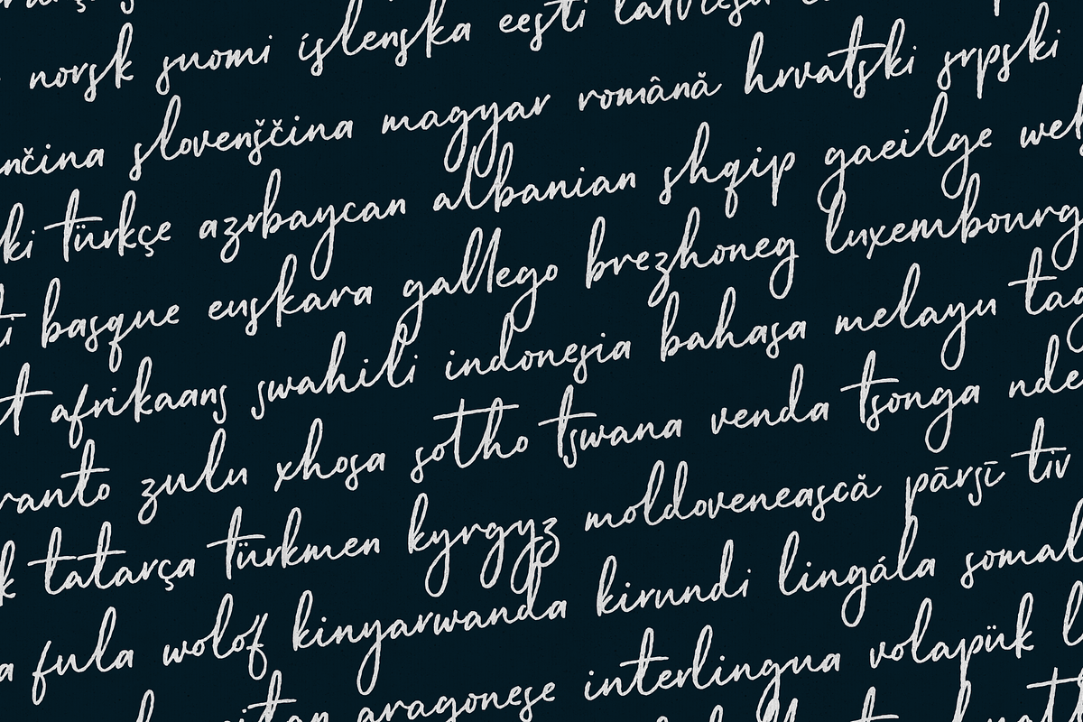 Misselle Expressive Script Font Trio, a Script Font by Only Fonts (Photo 12 of 16)