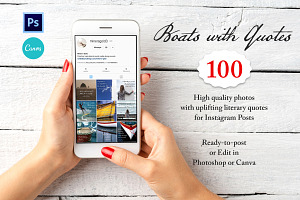 Boats with Quotes for Instagram