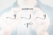 Destroy | Script Font, a Handwritten Font by Scratchones (Thumbnail 8 of 9)