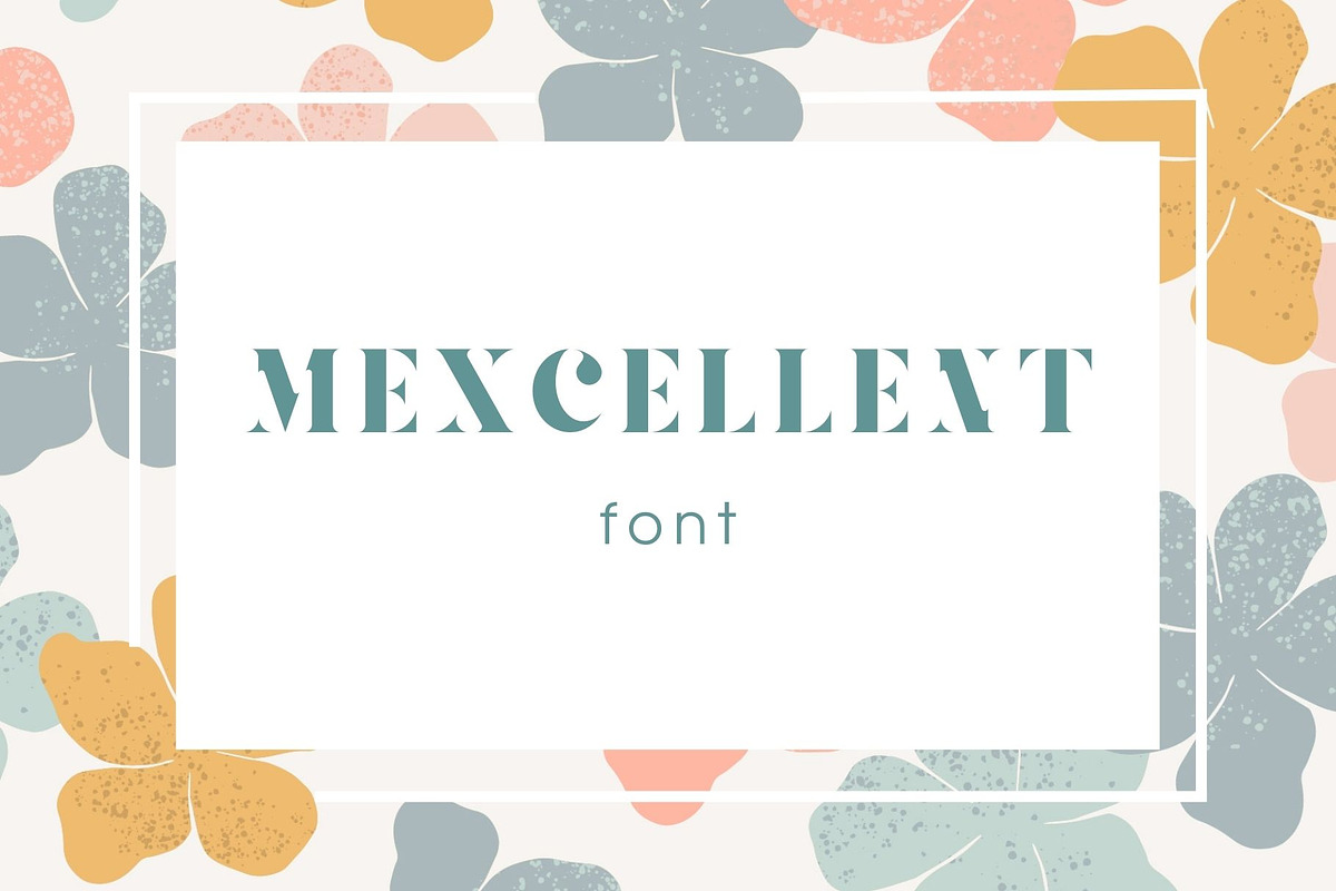 Mexcellent font, a Symbol Font by RAHMAT (Photo 3 of 3)