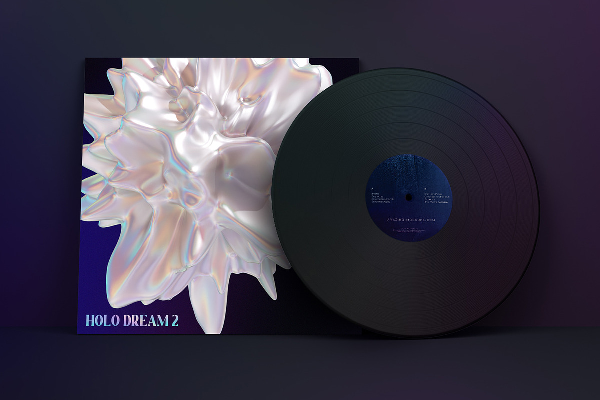 Holo Iridescence 3D Shapes graphics, a Graphic by LarysaZabrotskaya (Photo 5 of 10)