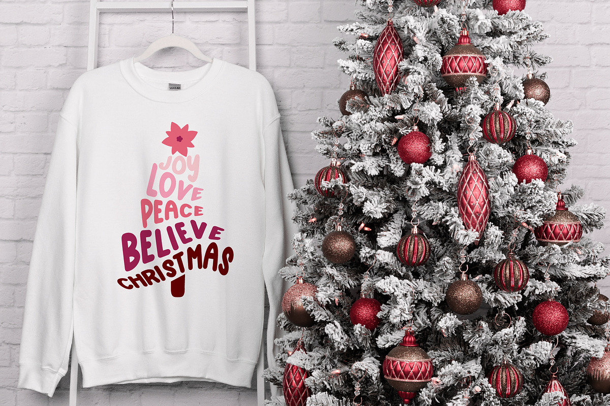 Pink Christmas Clipart & Patterns, a Decorative Illustration by AvaAva (Photo 15 of 25)