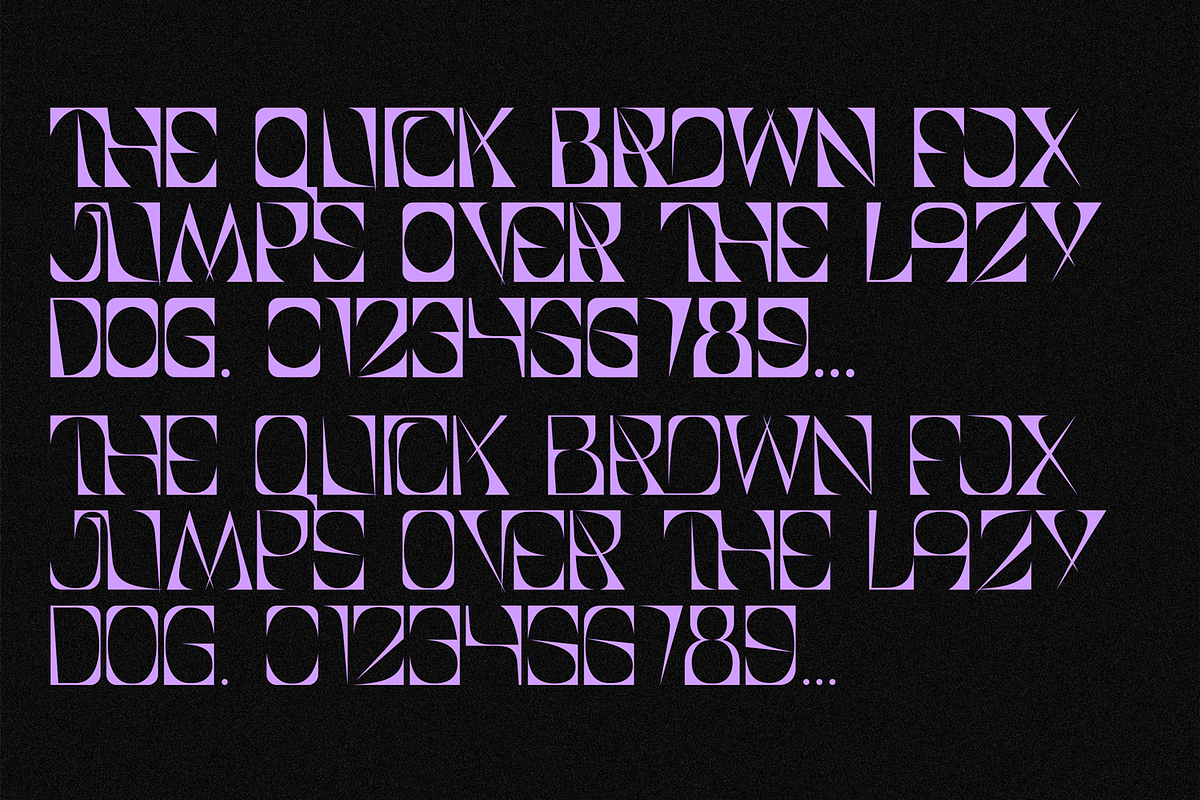 Engaging Stencil Font preview 8