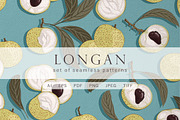 Longan - Set patterns, a Pattern Graphic by Yummy (Thumbnail 1 of 11)