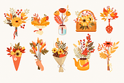 Cozy Fall Clipart, a Seasonal Illustration by Anna Studio (Thumbnail 10 of 13)