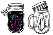 magic crystals, an Illustration by Vavavka (Thumbnail 10 of 11)