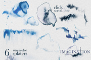 Watercolor Imagination Clipart Set, a Person Illustration by ArtCreationsDesign (Thumbnail 7 of 7)