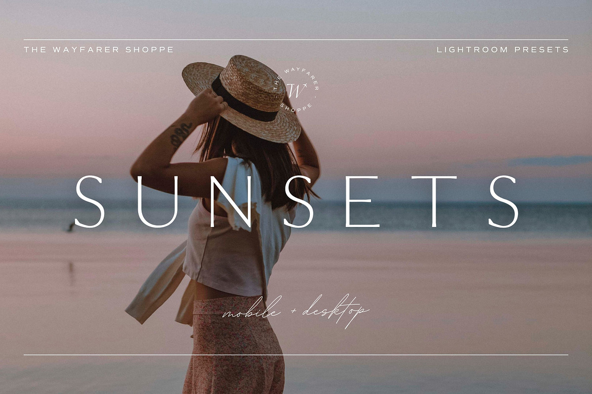 50+ Golden Hour Lightroom Bundle, a Preset Add-On by TheWayfarerShoppe (Photo 10 of 11)