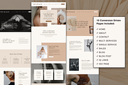 Healer Website Template- Squarespace, a Squarespace Template by Glo Design Studio (Thumbnail 2 of 9)