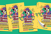 Retro Circus Show Flyer Template, a Flyer Template by Tiptop Graphic (Thumbnail 4 of 5)