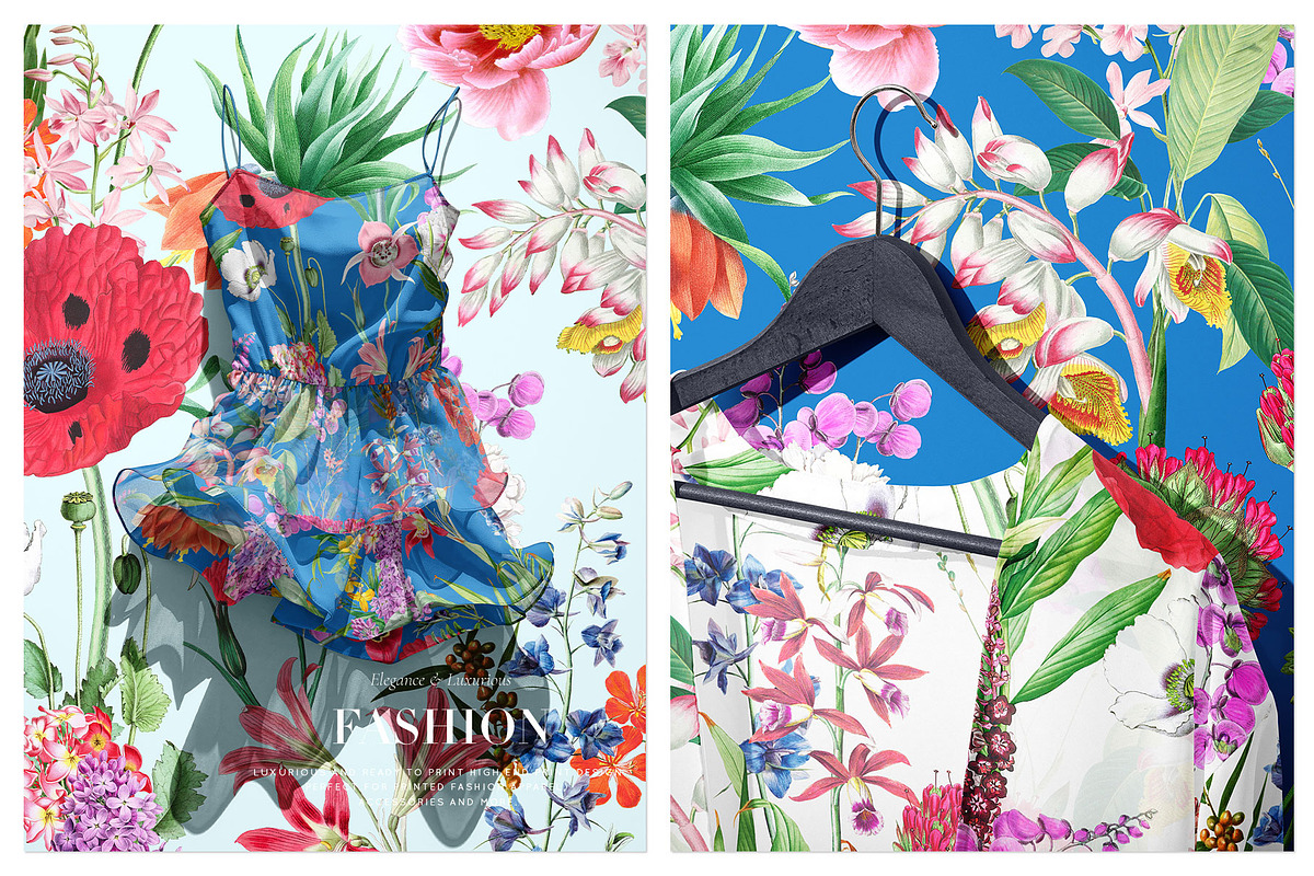Primavera Fleurs bold floral prints!, a Pattern Graphic by TSTUDIO (Photo 8 of 11)