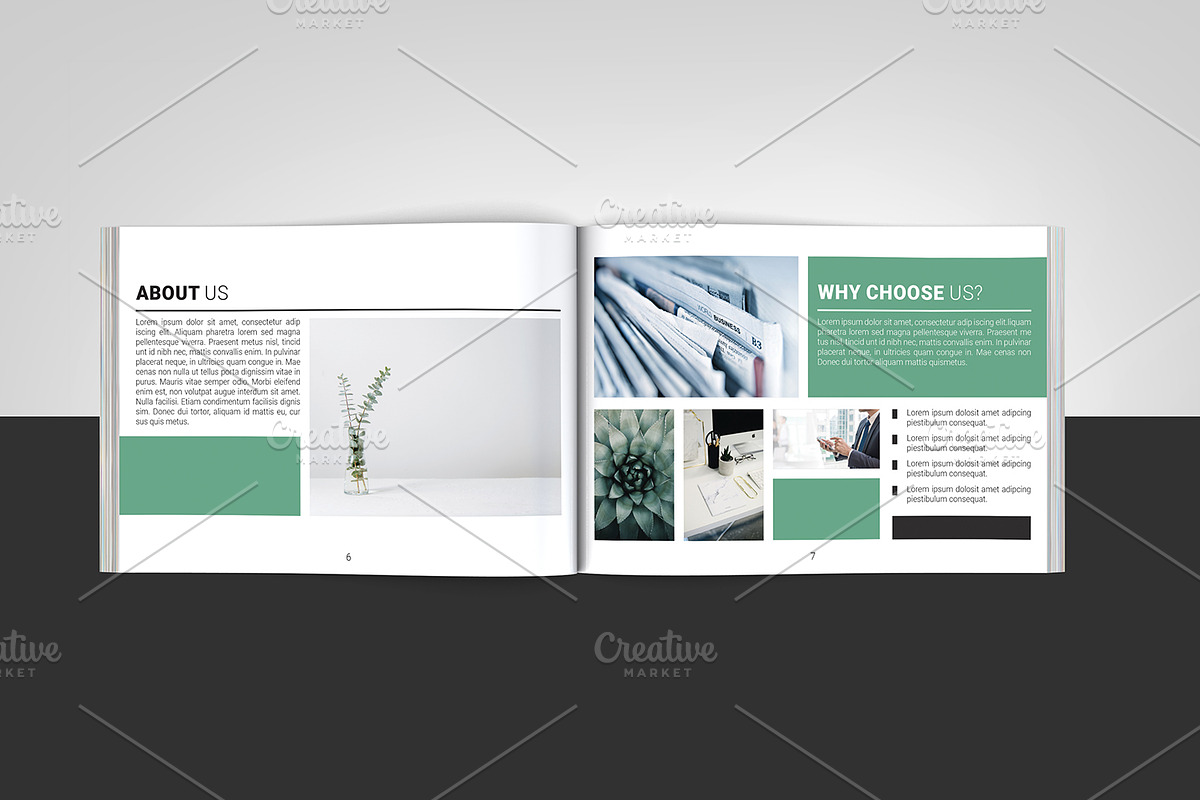 Graphic Design Portfolio V1015, a Brochure Template by Template Shop (Photo 6 of 11)