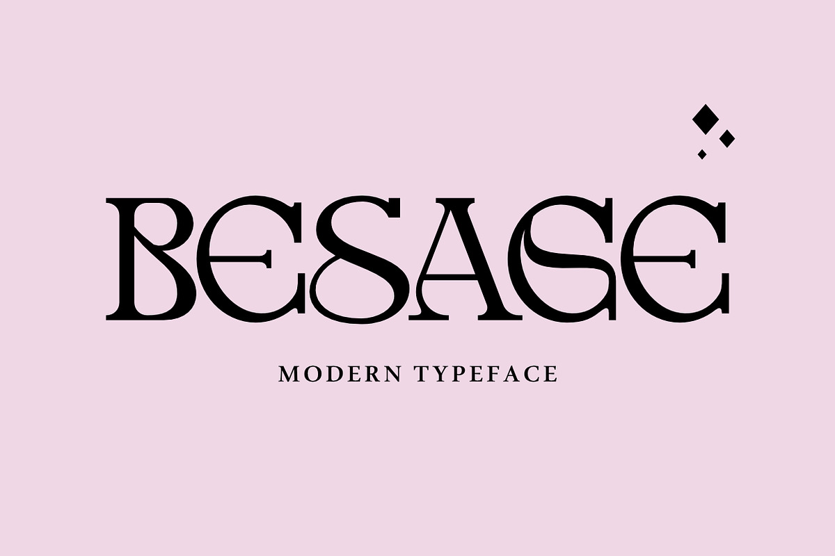 BESAGE DISPLAY FONT, a Sans Serif Font by Andika Fez (Photo 1 of 10)