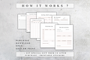 Printable Fitness Planner & Journal, a Stationery Template by BRANDcontent (Thumbnail 6 of 6)