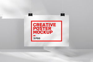 Creative Poster Mockup