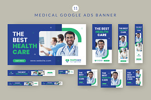 Medical Google Ads Banner Post, a Templates & Theme by Pixelpick