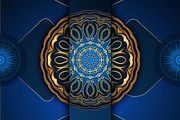 Mandala Ornamental Geometry Bundle, a Background Graphic by NJ Himel (Thumbnail 43 of 92)