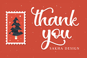 Christmas Stamp-Modern Calligraphy, a Script Font by alifryanzulfikar (Thumbnail 8 of 8)