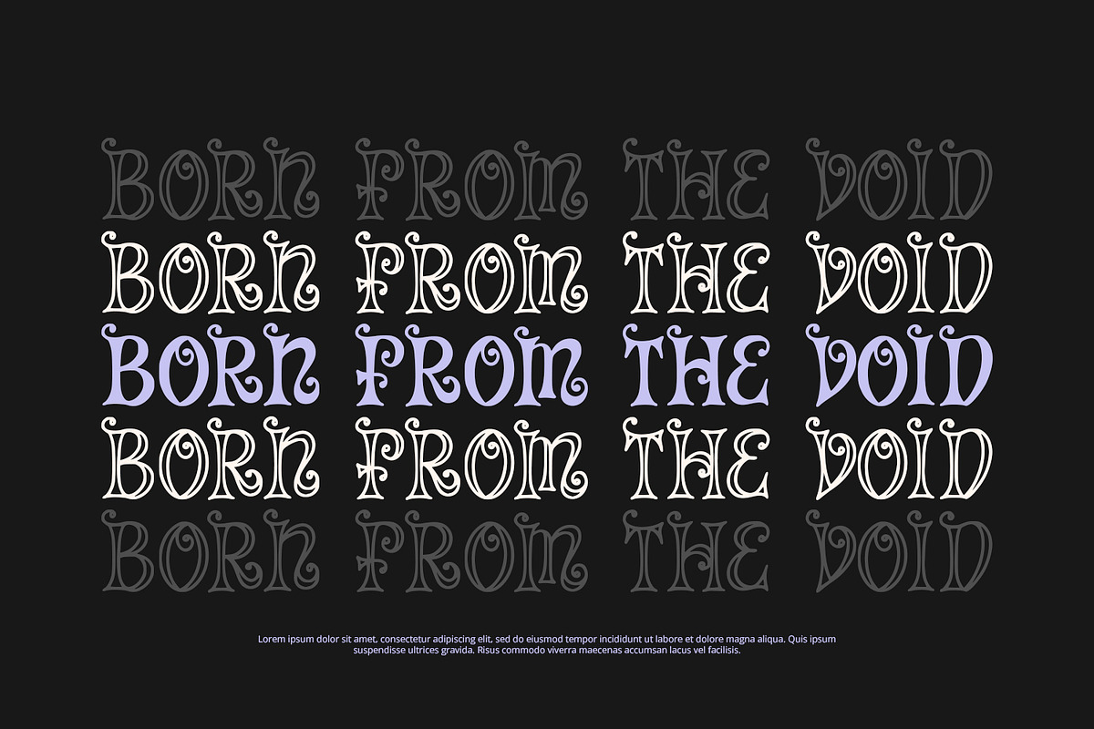 Illusion Thread - Display Font, a Handwritten Font by Alpaprana (Photo 3 of 10)