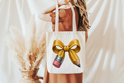Preppy Rustic Back to School Pencil, a Seasonal Illustration by designcity5 (Thumbnail 3 of 4)
