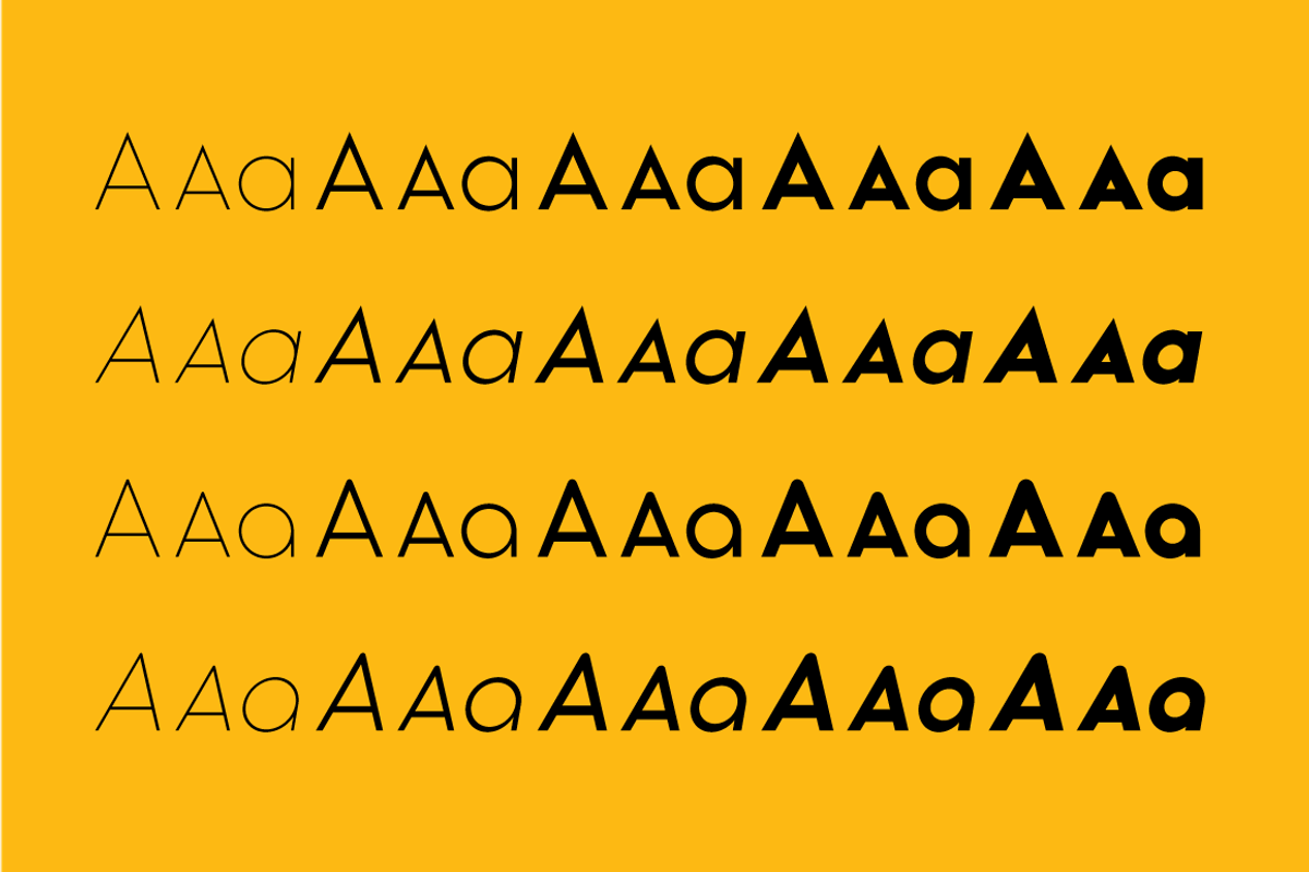 Trakya Sans, a Sans Serif Font by BULENT YUKSEL (Photo 10 of 11)
